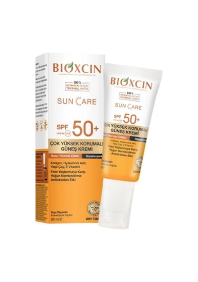 Bioxcin Kuru ve Normal Ciltler İçin Yüksek Koruma Güneş Kremi SPF50+ 50 ML