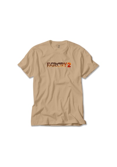 Farcry 2 Text Krem Tişört