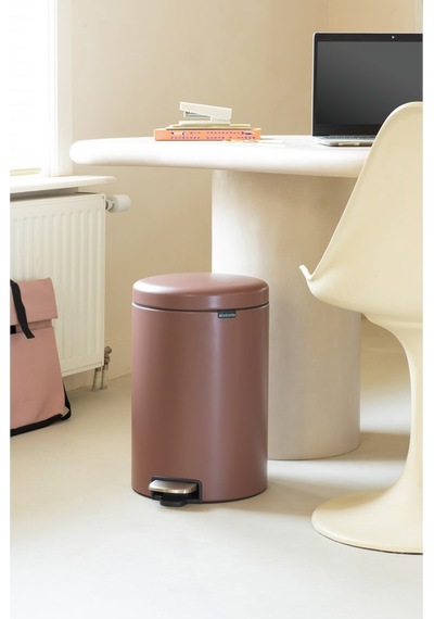 Brabantia Newıcon Satın Taupe Pedallı Çöp Kutusu 20lt Kahverengi