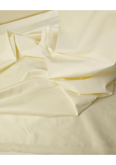 Krem Renkte Pamuk Saten Kumaş En: 140cm-11326