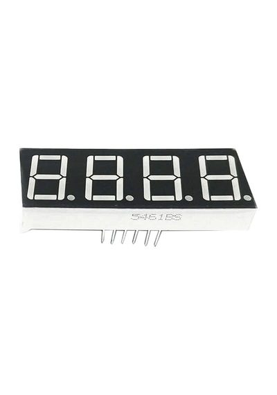 14mm 4'lü Ortak Anot Display - Kırmızı
