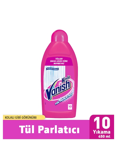 Vanish Tül Temizleyici Set ( Toz 400 gr + Parlatıcı 450 ML)
