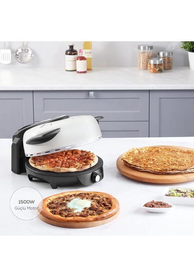 Karaca Gastro 10 İn 1 Pizza Ve Lahmacun Makinesi, Soft Cream