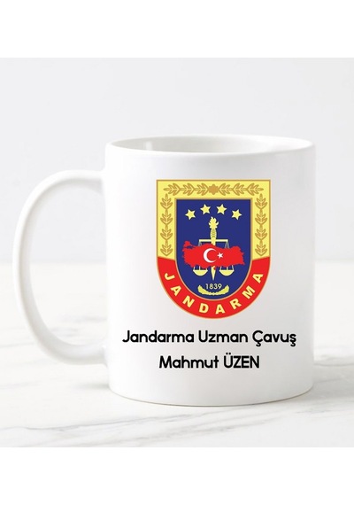 Nilhediye Jandarma Uzman Çavuş Kupa Bardak - 486977672