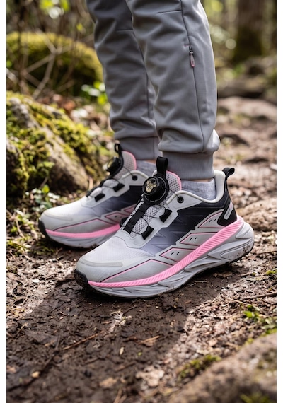 Buckhead Hynde Çocuk Waterproof Outdoor Ayakkabı Gri/pembe