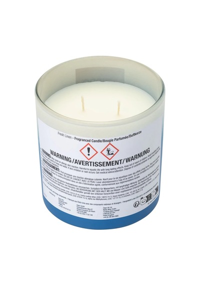 Zippo Odor-masking Candle - Koku Giderici Mum Fresh Linen Mavi