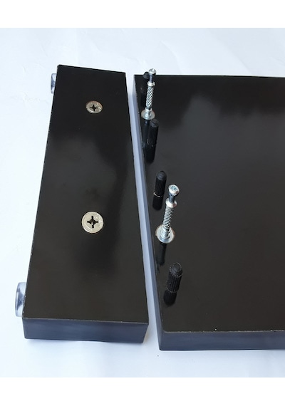 Lüks Parlak Siyah Mdf 15 Cm  Ekran Yükseltici Stand 5222