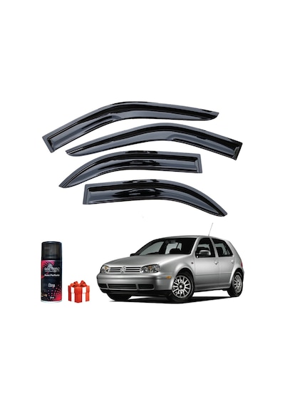 Vw Golf 4 Mügen Cam Rüzgarlığı 2004-2009 Arası 4 Lü Takım+koku