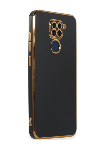 Note 9 Kılıf Volet Silikon - Siyah