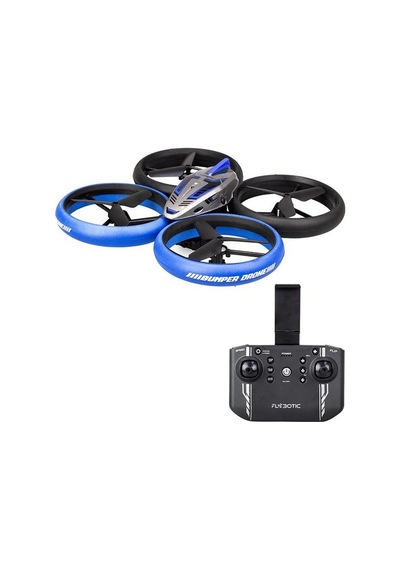 Silverlit Flybotic Bumper Drone Vision Kameralı Quadcopter 84829 Mavi