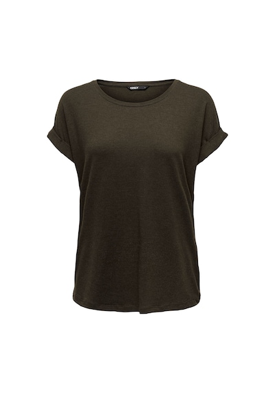 Only Onlmoster S/s O-neck Top Noos Jrs Kadın Kahverengi T-shirt - 15106662