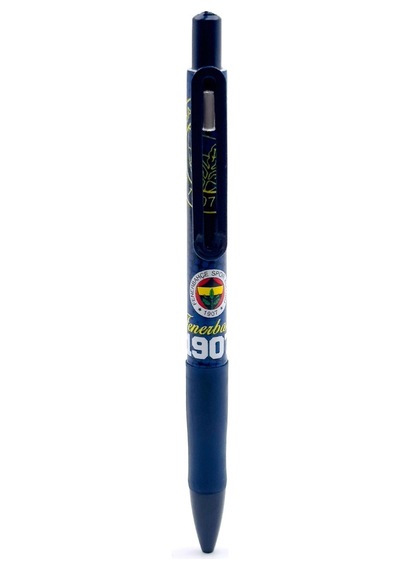 Fenerbahçe Orijinal Lisanslı Lacivert Versatil Uçlu Kalem 0.7 Hediyelik Ahşap Kutulu Lacivert