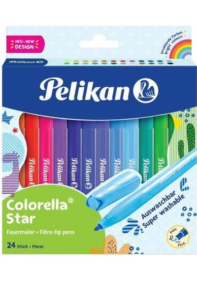Pelikan Keçeli Kalem Colorella 24 Lü 822 312