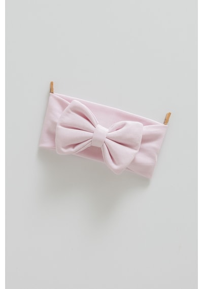 Cute Rabbıt Fiyonklu Saç Bandı Lila