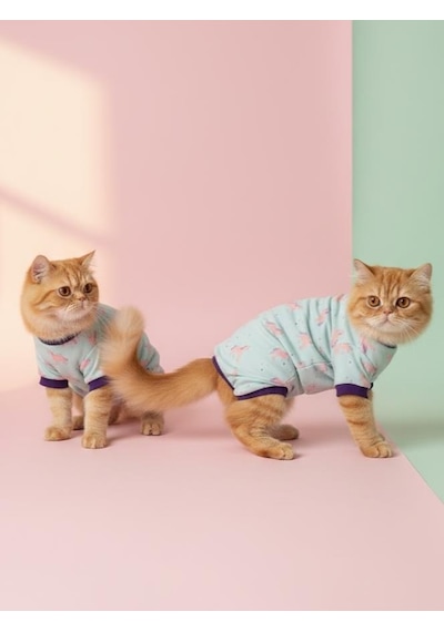 Bella Pony Pamuklu Kedi Tulum Pijama