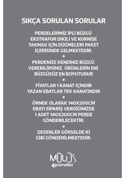 Anatolia 4 Desenli Süet Oturma Odası Salon Fon Perde Baskılı Ekstrafor Büzgü Tek Kanat Prd-1012 Çok Renkli