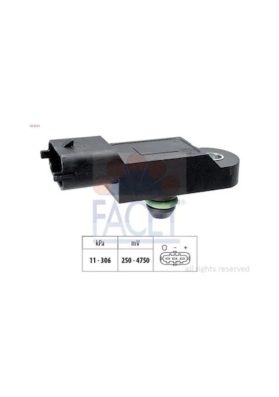 Dacia Duster Map Sensoru 1.5 Dci 2010-2018 Facet 103121