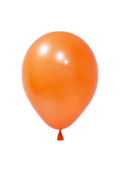 20 Adet 12 İnç 30 Cm Metalik Turuncu Balon Doğum Günü Süsleme TURUNCU