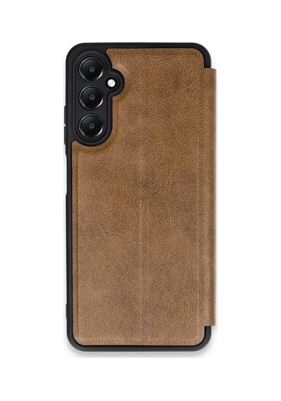 Newface - 827 - Samsung Galaxy A15 4g Kılıf Flip Cover - Edntrend - - Taba