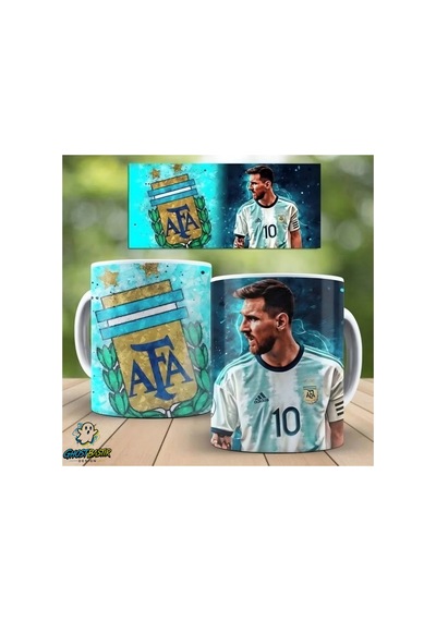 Ghostbastır Desıgn Messi Kupa Bardak Tek Adet K0454 Çok Renkli