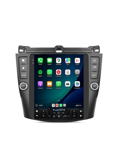 Honda Accord 2003-2008 Tesla Android Multimedya Carplay Android Auto Navigasyon 6gb Ram 64gb 9.7''