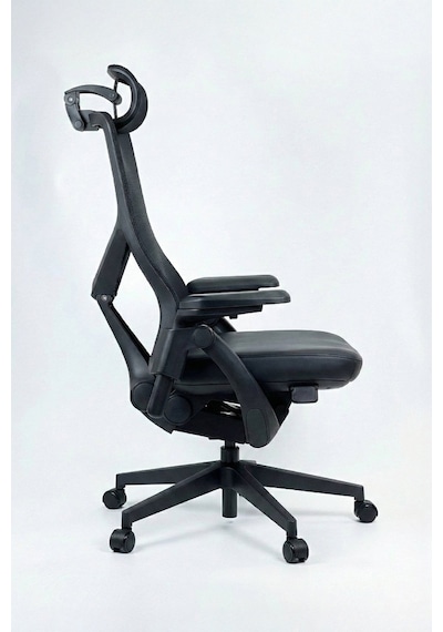 Ofisbazaar Sky Ergonomik Yönetici Koltuğu Ayarlanabilir Başlıklı, Konforlu Ofis Koltuğu Siyah Siyah Ofisbazaar Sky Ergonomik Yönetici Koltuğu Ayarlanabilir Başlıklı, Konforlu Ofis Koltuğu Siyah Siyah