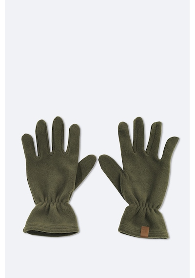 Avva Erkek Haki Polar Basic Boyunluk Bere Ve Eldiven Seti B009250