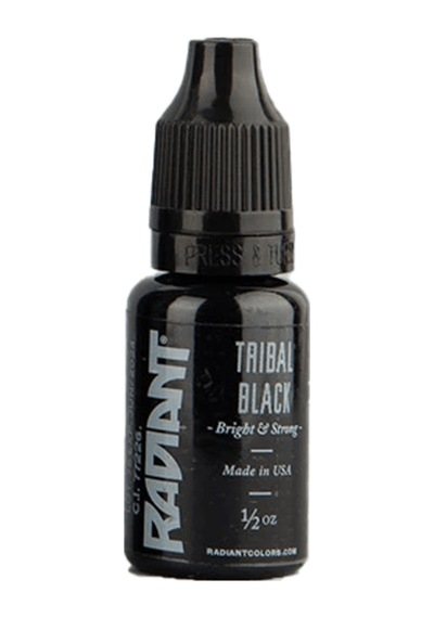 Tribal Black - Radiant Tattoo Dövme Boyası - 0,5oz/15ml