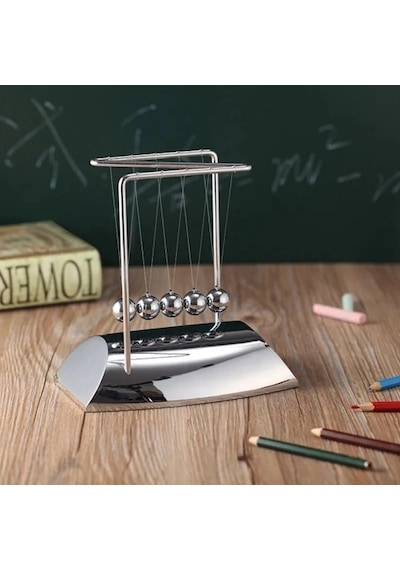 Metal Balans Denge Topları Gümüş