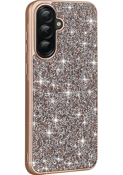 Samsung Galaxy A56 Uyumlu Kılıf Parlak Taşlı Tasarım Pırlanta Kapak