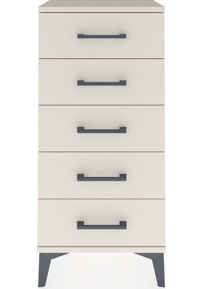Arges Komodin 5 Çekmeceli 44x30x96 Aytaşı-aytaşı Aytaşı