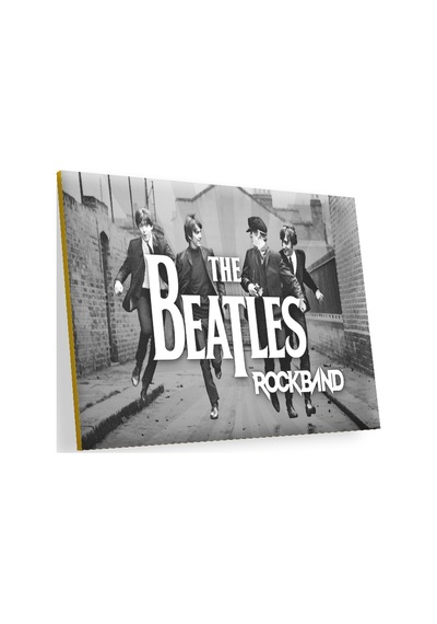 Cakasepetim The Beatles Rock Grubu Ahşap Mdf Tablo