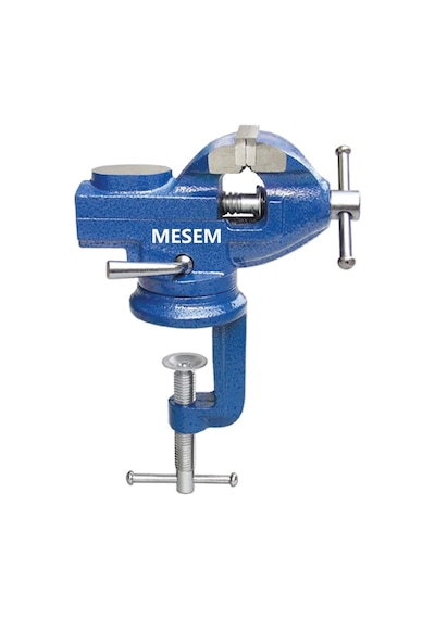 Dönerli Tezgah Ve Masa Mengene Mini 60 Mm Lisinya