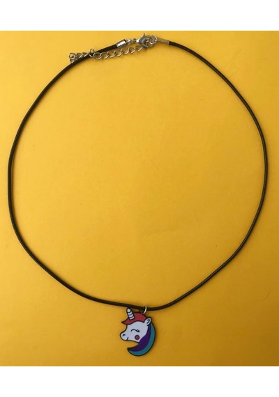 Unicorn Kolye Unisex İpli Kolye Pytkkoly317 Çok Renkli