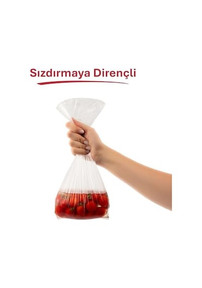 3'lü Çok Al Az Öde Orta Boy 60'lı Buzdolabı Poşeti 3 X 20 Adet 2li Paket