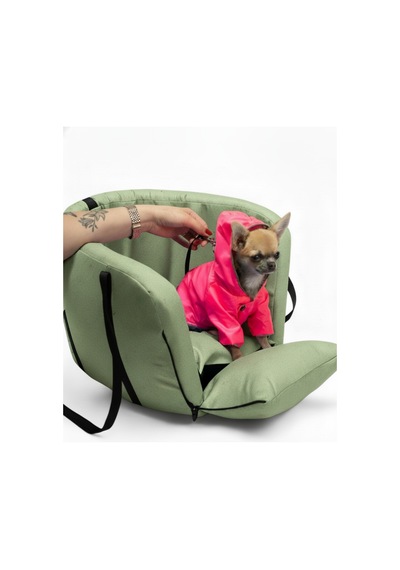 Kedi - Köpek Tasma Kancalı Taşıma - Seyahat Çantası - Oto Koltuğu
