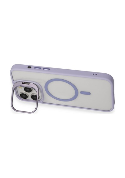 Joko - 555 - İphone 15 Pro Max Kılıf Roblox Lens Magsafe Standlı Kapak - - Edntrend - Derin Mor
