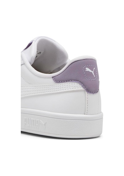 Puma Smash 3.0 L Beyaz Kadın Sneaker 000000000102029326 Beyaz-a Mor Beyaz - Mor