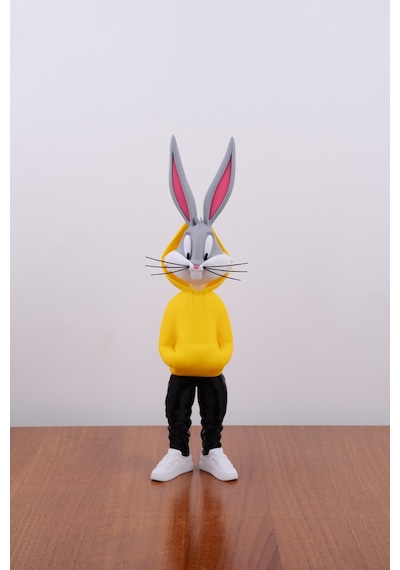 Bugs Bunny Figürü - Özel Tasarım 36 Cm Sarı - 693904912