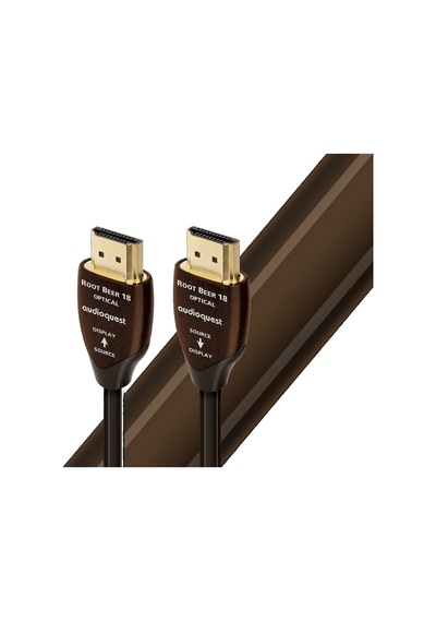 Audioquest Root Beer 18gbps Optical Active Hdmı 2.0b Kablo 15 Metre