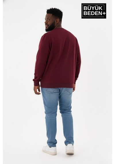 Süperlife Erkek Büyük Beden New York Baskılı Bisilet Yaka İnce Sweatshirt Spr26bsw956-5 Bordo Süperlife Erkek Büyük Beden New York Baskılı Bisilet Yaka İnce Sweatshirt Spr26bsw956-5 Bordo