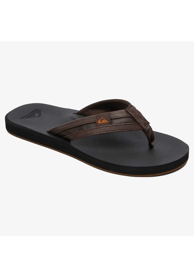 Quiksilver Carver Squish Erkek Terlik Siyah Çok Renkli
