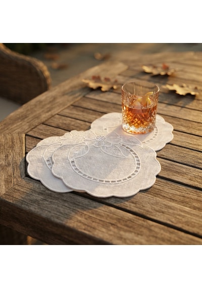 Etoile Embroidered Kokteyl Peçetesi