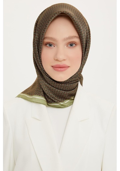 Armine İpek Eşarp Nostalji - 8733-10 Twill - 5634-02
