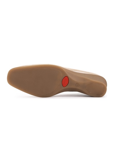 Relax Anatomic Kadın Hakiki Deri Bej Comfort Ayakkabı 611 E6217 Bn Ayk Y19 Vernıce Sand Kum Rengi