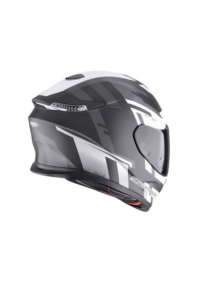 Scorpion Apex Exo-gt Sp Carbon Matrix Air Tornado Kapalı Motosiklet Kaskı Mat Siyah Gümüş
