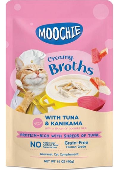 Moochıe - 487 - Çorba Kedı Ödülü Ton-ıkama 40 Gr X - Csmo-tex - 4 Adet