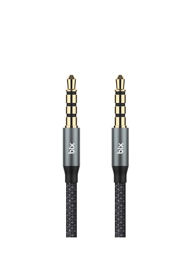 Bix BXAU3C Hi-fi 3.5 Mm Jack Örgülü Aux Ses Kablosu 2 M