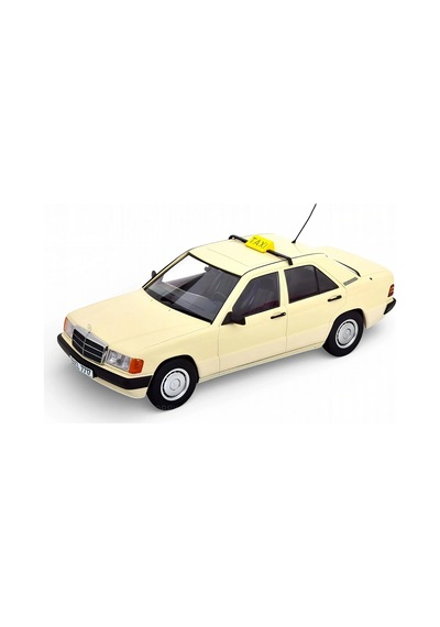 Trıple T9 T9-1800313 1/18 Mercedes-benz 190e W201 1993 Taxi Germany