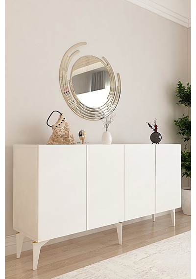 Ka1525b Lipa Konsol Ve Tv Sehpası Beyaz 150cm